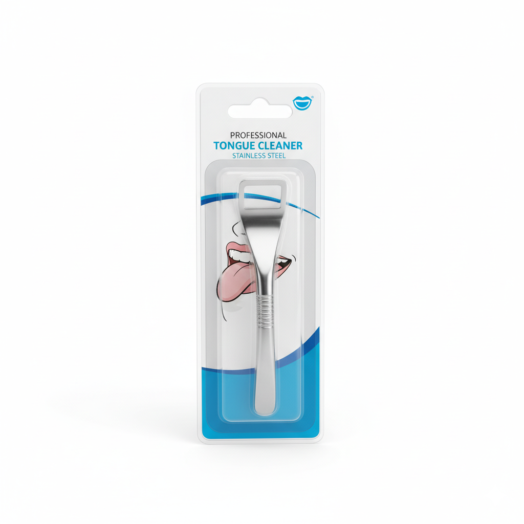 Stainless Steel Tongue Scraper